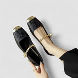 Amelia | Pearl Strap Mary Janes