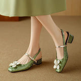 Rachel | Classic Slingback Pumps