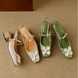 Rachel | Classic Slingback Pumps