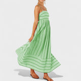Emma | Long Striped Dress