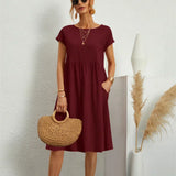 Ava | Casual Pocket Dress