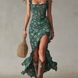 Rachel | Retro boho maxi, flowing sleeves