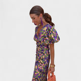 Maya | Tropical Print Dress