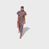 Maya | Tropical Print Dress