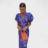 Maya | Tropical Print Dress