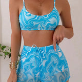 Claire | Three-piece women's supportive swimsuit set