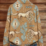 Jennifer | Horse and Cactus Cardigan