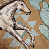 Jennifer | Horse and Cactus Cardigan