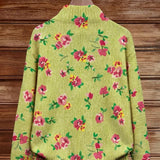 Jenna | Green Floral Cardigan