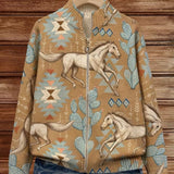 Jennifer | Horse and Cactus Cardigan