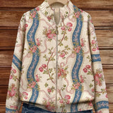 Imogen | Rose Vine Pattern Cardigan