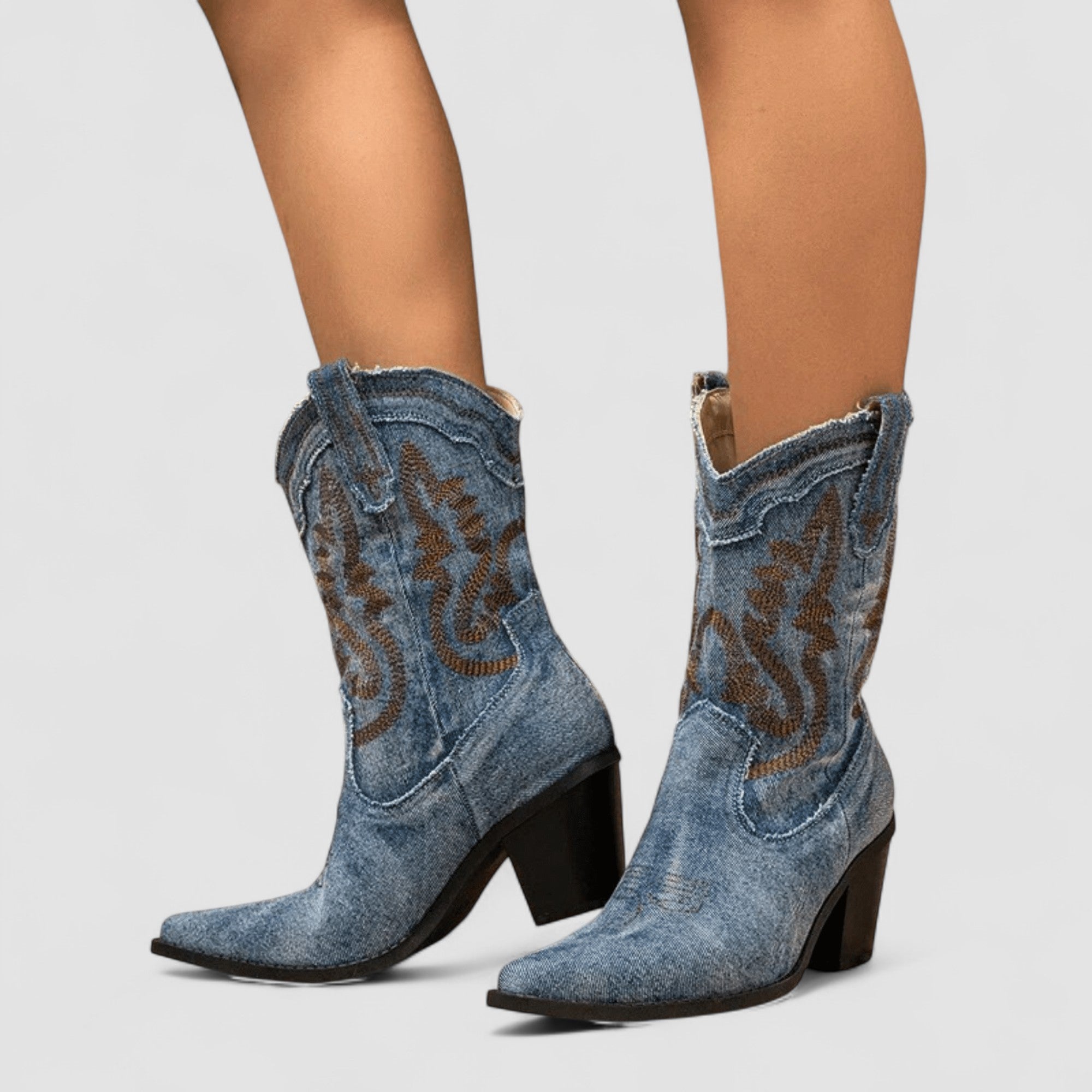 Claire | Orthopaedic Denim Ankle Boots