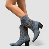 Claire | Orthopaedic Denim Ankle Boots