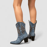 Claire | Orthopaedic Denim Ankle Boots