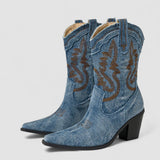 Claire | Orthopaedic Denim Ankle Boots