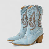 Claire | Orthopaedic Denim Ankle Boots