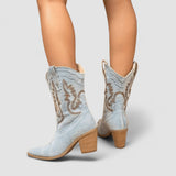 Claire | Orthopaedic Denim Ankle Boots