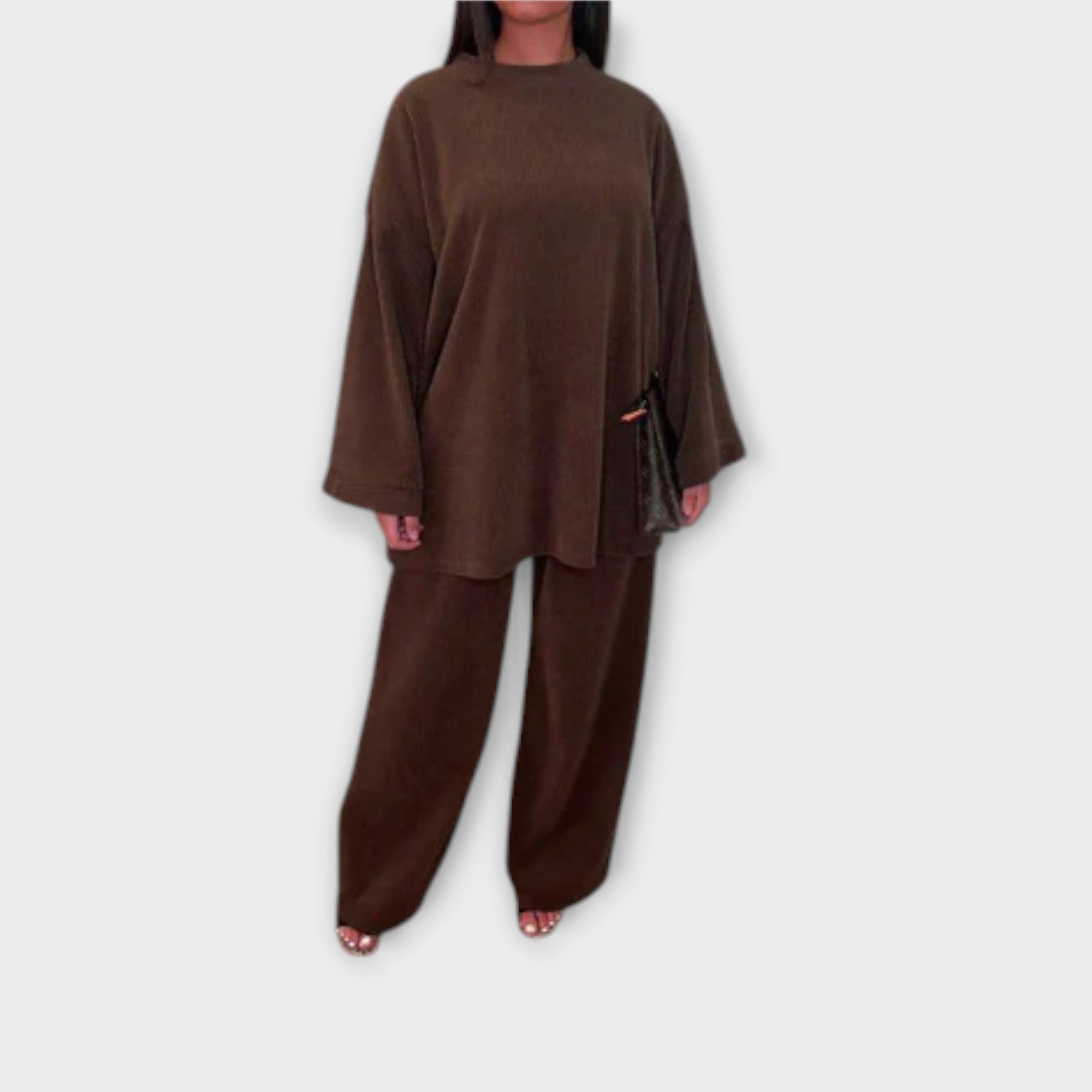 Chloe | Plus Size Ribbed Set