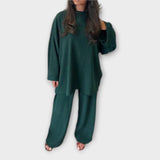 Chloe | Plus Size Ribbed Set