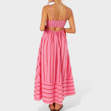 Emma | Long Striped Dress