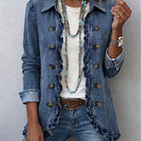 Daisy | Ruffled Trim Jacket