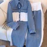 Elena | Colourblock Jacket and Pants