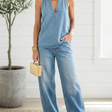 Amelia | Two Piece Denim Set