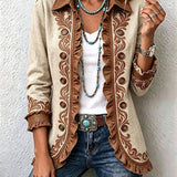 Josephine | Bohemian Floral Ruffle Jacket