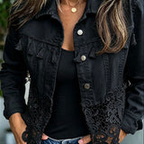 Alice | Fringe and Lace Jacket