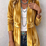 Claire | Vintage Lapel Button Jacket
