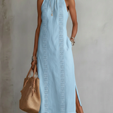 Rachel | Sleeveless Lace Midi Dress