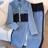 Elena | Colourblock Jacket and Pants