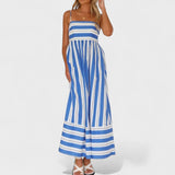 Emma | Long Striped Dress