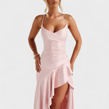 Amelia | Pink Maxi Dress