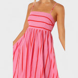 Emma | Long Striped Dress